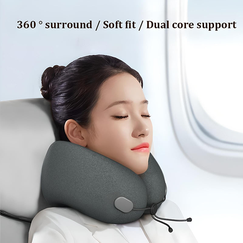 u-shaped memory foam travel pillow, view 5 - MRSLM