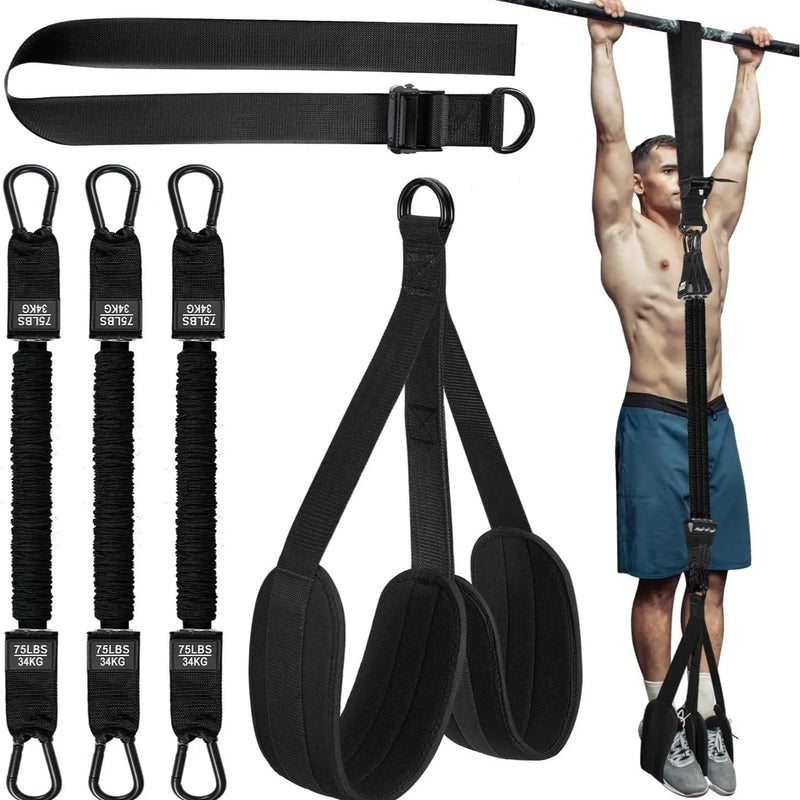 elastic pull-up trainer with resistance bands - MRSLM
