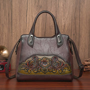 embossed retro crossbody bag for women, view 8 - MRSLM