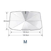 car sunshade umbrella, view 2 - MRSLM