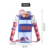 leak-proof kids water bottle with straw, view 10 - MRSLM