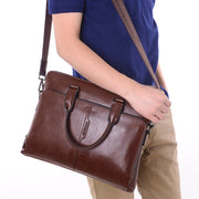Men's portable messenger bag, view 8 - MRSLM