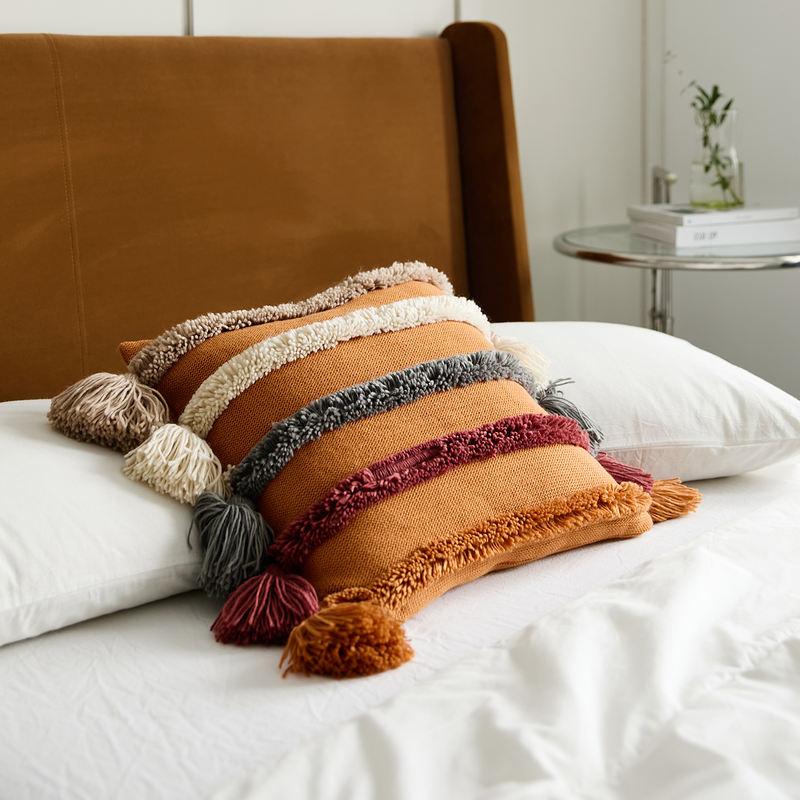 bohemian tufted cushion cover - MRSLM