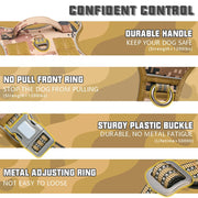 adjustable tactical dog harness, view 4 - MRSLM
