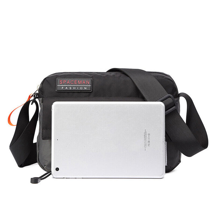Inclined shoulder bag