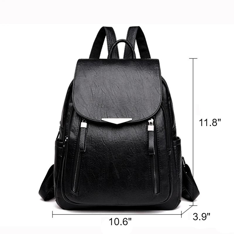 Women's camouflage anti-theft travel backpack, view 10 - MRSLM