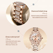 women's stainless steel quartz watch, view 8 - MRSLM