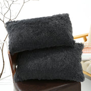 faux fur shaggy pillowcases, view 7 - MRSLM