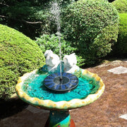 solar-powered floating fountain, view 3 - MRSLM