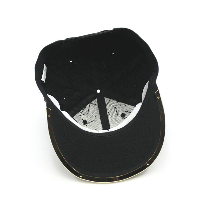 men's crystal peaked cap, view 4 - MRSLM