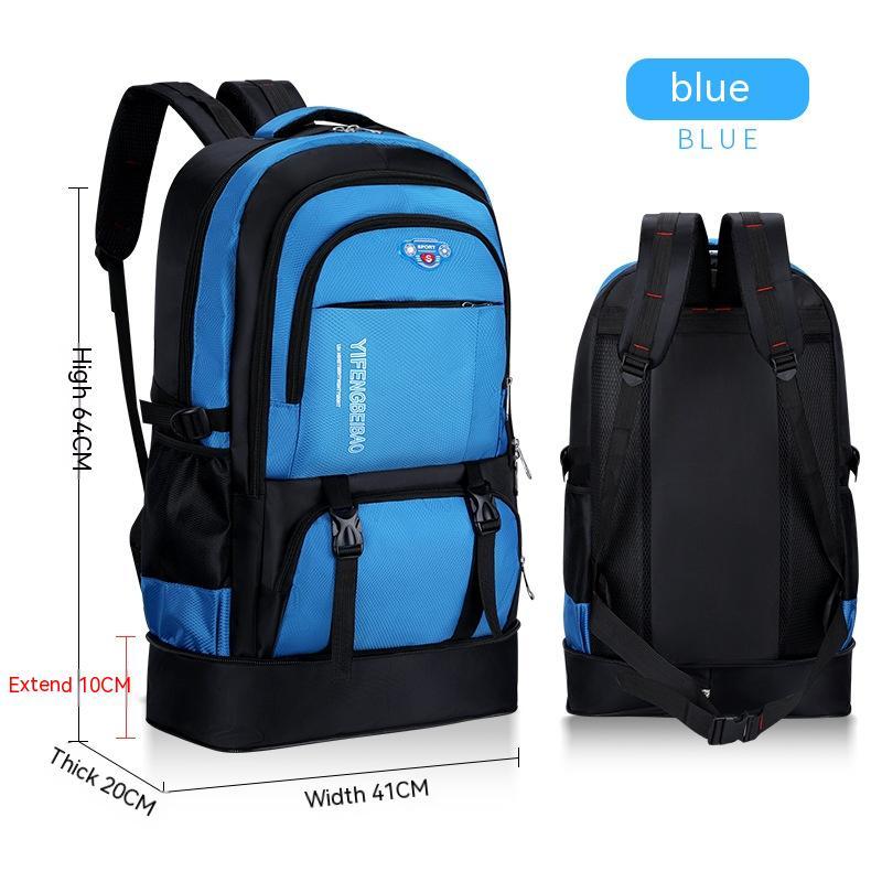 65L travel hiking backpack, view 7 - MRSLM
