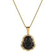 Maitreya titanium steel pendant necklace, view 5 - MRSLM