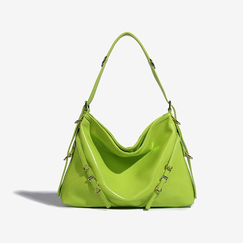 Large soft shoulder bag, view 4 - MRSLM