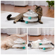 cat toy round tower, view 7 - MRSLM