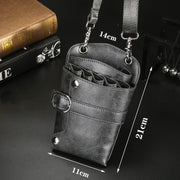 Hair stylist scissors bag satchel, view 12 - MRSLM