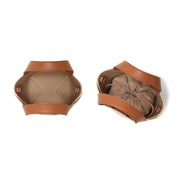 bucket bag with embroidered cheese design, view 9 - MRSLM