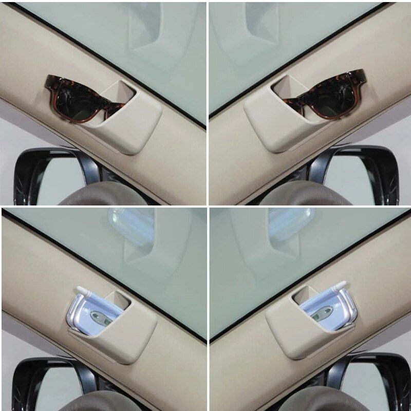Car sunglasses and phone organizer box, view 9 - MRSLM