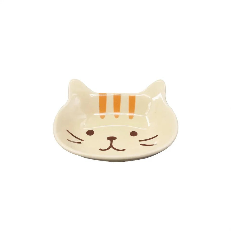 cat ceramic seasoning dish, view 2 - MRSLM
