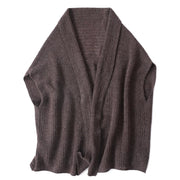 women's wool scarf crumpled knit, view 5 - MRSLM