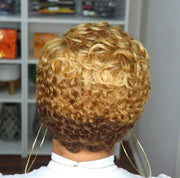 women's short hair wig, view 4 - MRSLM