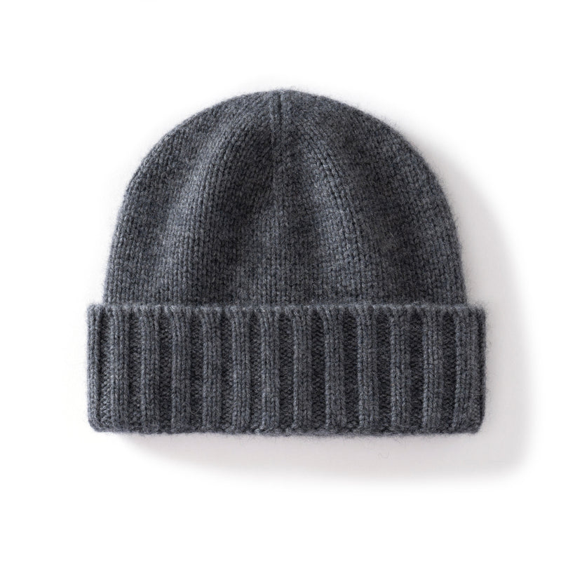 Thick cuffed knit beanie unisex, view 6 - MRSLM