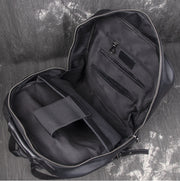 Men's leather backpack, view 7 - MRSLM