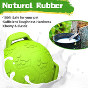 interactive dog soccer ball with straps, view 6 - MRSLM