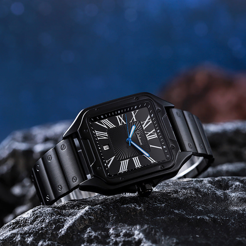 men's automatic calendar watch, view 5 - MRSLM