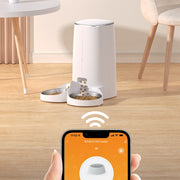 smart wifi automatic pet feeder, view 8 - MRSLM