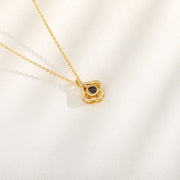 photo projector couple pet necklace, view 7 - MRSLM