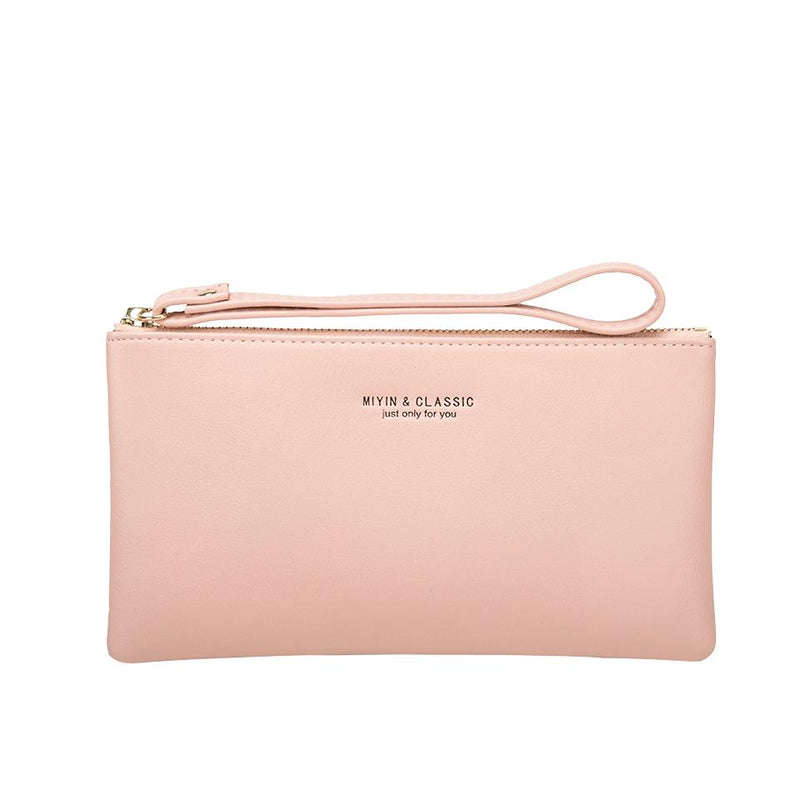 long pu leather zipper wallet, view 6 - MRSLM