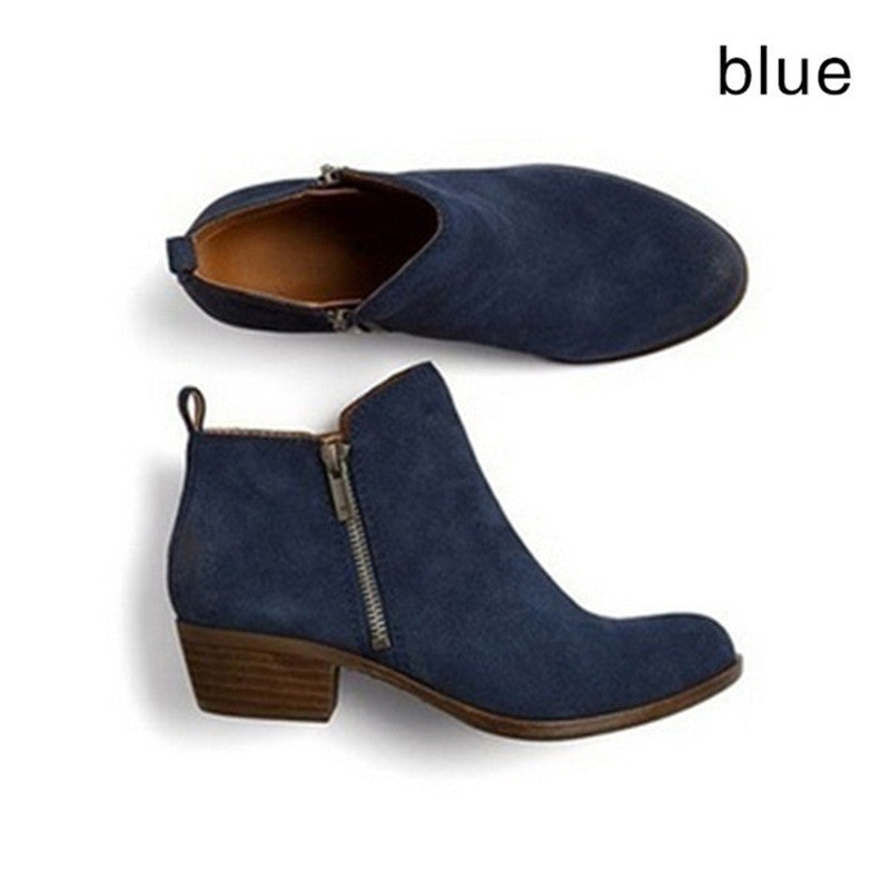 Chunky heel plus-size shoes, view 8 - MRSLM