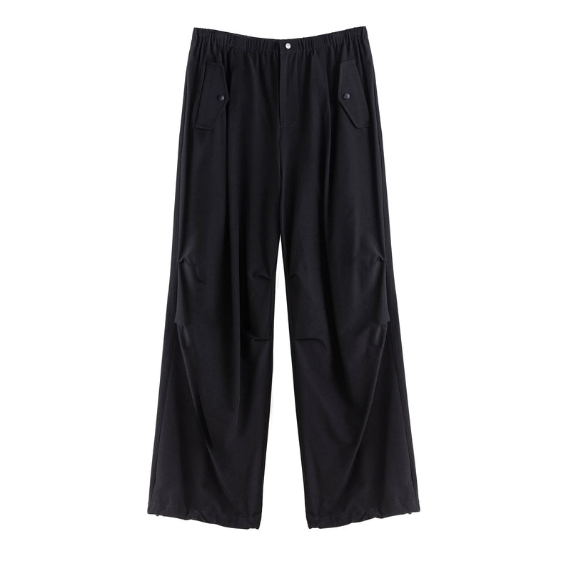 high waist women's cargo trousers, view 6 - MRSLM