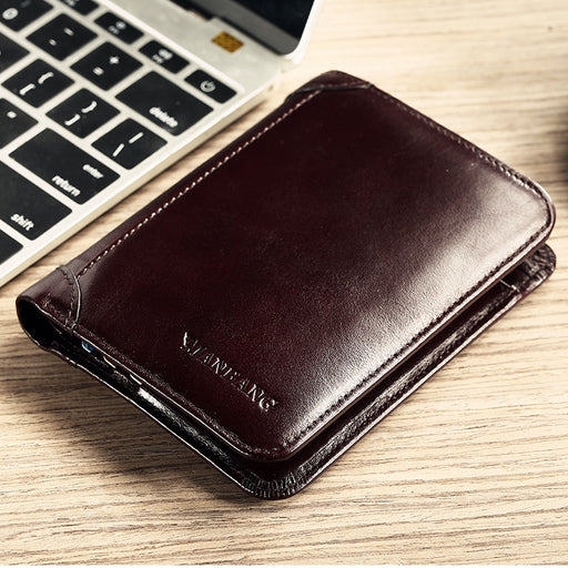 men's leather wallet - MRSLM