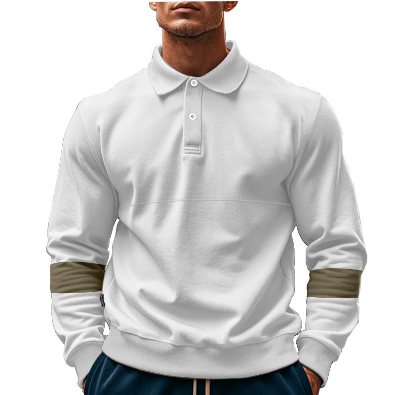 men's long-sleeved polo shirt, view 11 - MRSLM