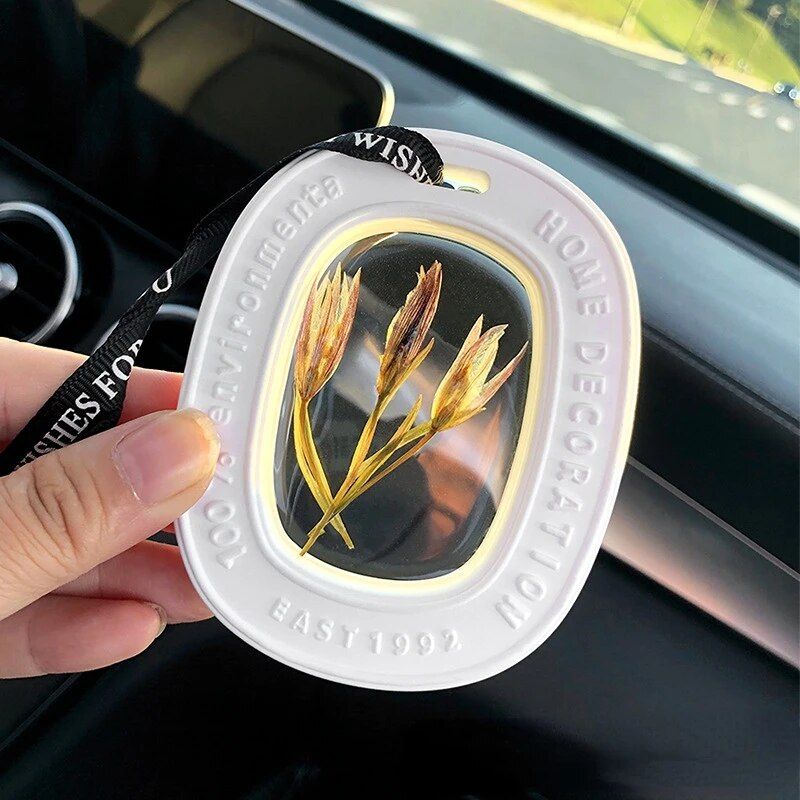 eternal flower car pendant, view 2 - MRSLM