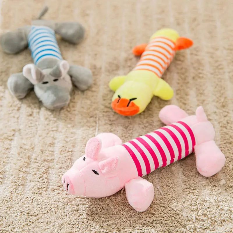 plush squeaky chew toy, view 7 - MRSLM