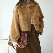 faux fur women's winter coat, view 10 - MRSLM