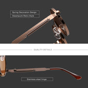 gothic steampunk sunglasses, view 6 - MRSLM