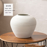 ceramic dried flower vase, view 6 - MRSLM