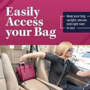 backseat dog barrier and mesh organizer, view 3 - MRSLM
