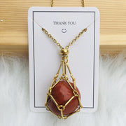 customized stone pendant necklace, view 17 - MRSLM