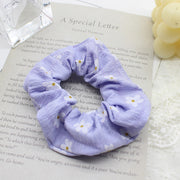 embroidery daisy elastic hair bands, view 4 - MRSLM