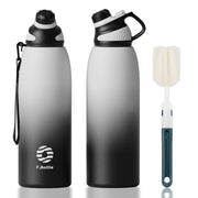 stainless steel thermo bottle with magnetic lid, view 5 - MRSLM