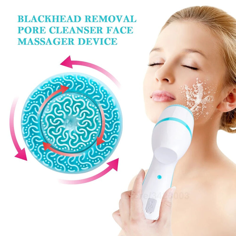 3-in-1 sonic facial cleansing brush, view 10 - MRSLM