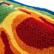 hand tufted art rug with 3d hand design, view 5 - MRSLM