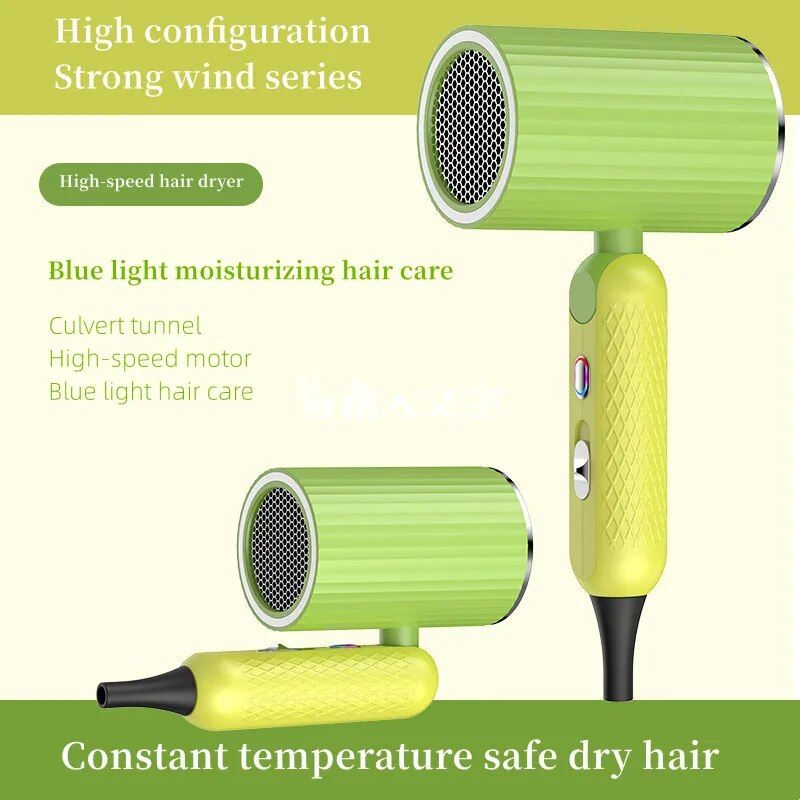 foldable ionic hair dryer, view 3 - MRSLM