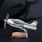 solar aircraft car ornament, view 5 - MRSLM