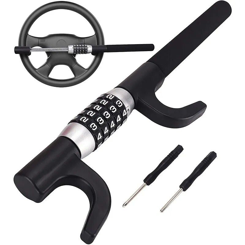 keyless steering wheel lock, view 4 - MRSLM