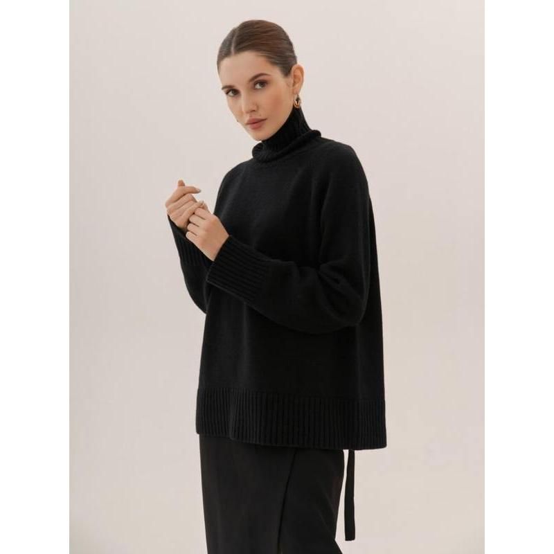 women's turtleneck sweater, view 13 - MRSLM